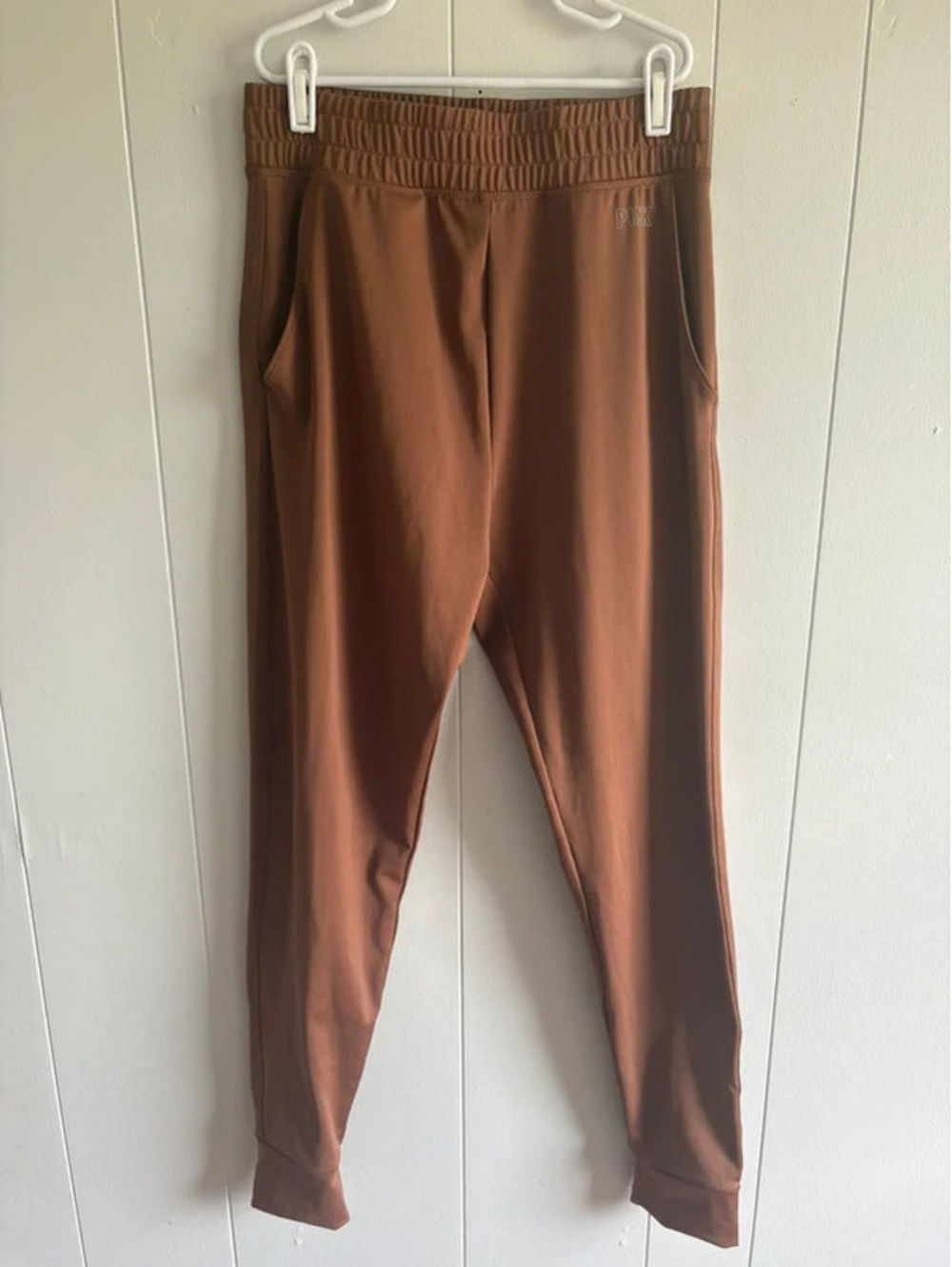 Womens Brown S “Pink” Victorias Secret Activewear Joggers